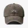 Gorra Prelavada Sol Blanco
