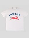 GOOD LUCK (Estampado) T-Shirt (Blanca)