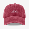 Gorra Prelavada Sol Blanco