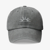 Gorra Prelavada Sol Blanco