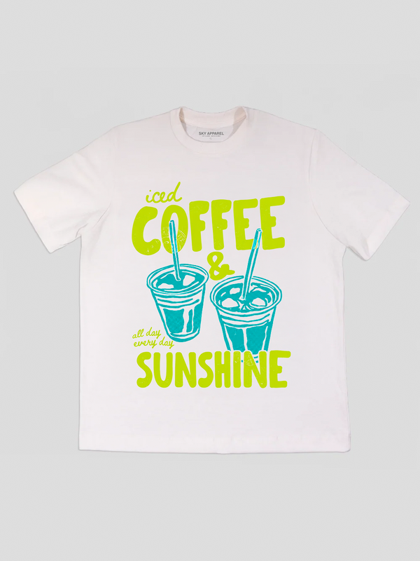 Camiseta Blanca COFFEE