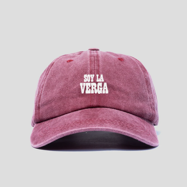 Gorra Prelavada Soy La Verga