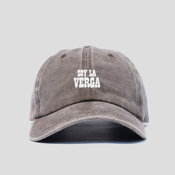 Gorra Prelavada Soy La Verga