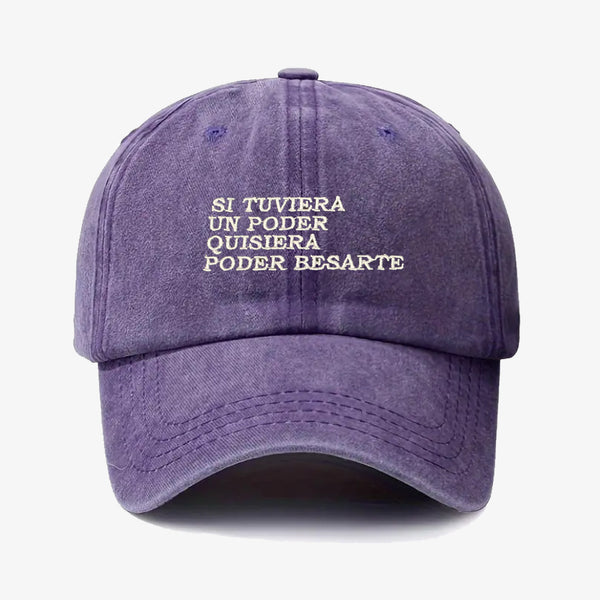 Gorra Prelavada Si Tuviera