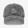 Gorra Prelavada Como Quiera Quiero