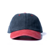 Gorra Prelavada Basica Azul x Roja