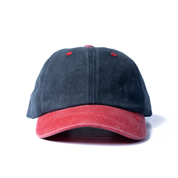 Gorra Prelavada Basica Azul x Roja