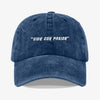 Gorra Prelavada Vive Con Pasión