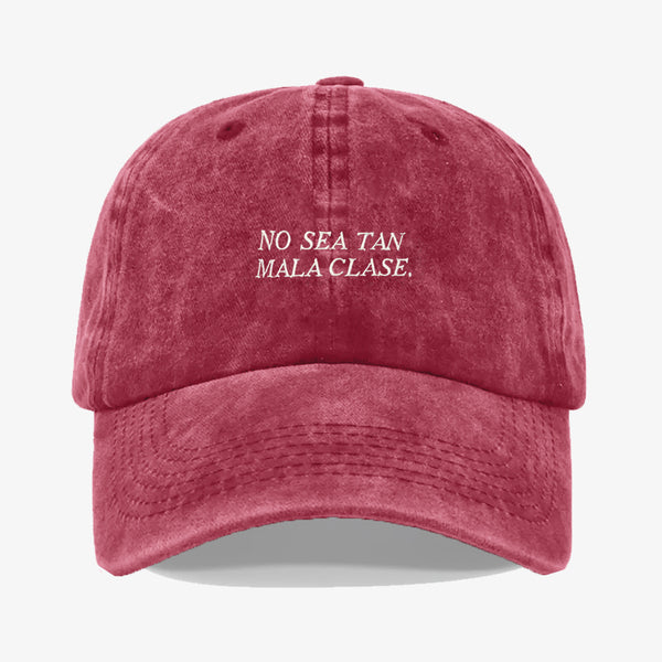 Gorra Prelavada No Soy Tan Mala Clase