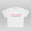 No Estoy Enojada - Crop top
