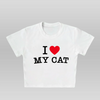 I 😍 MY CAT - Crop top