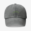 Gorra Prelavada Montaña verde