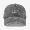 Gorra Prelavada No sea Tan Lampara