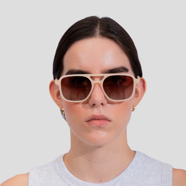 Gafas De Sol Alemania Amarilla x Cafe