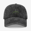 Gorra Prelavada Montaña verde