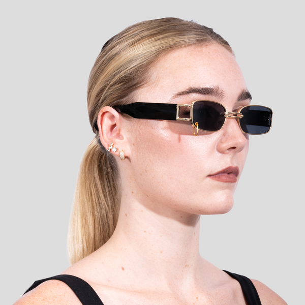 Gafas De Sol Praga x Negra Dorada