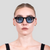 Gafas De Sol Bali Negra x Azul