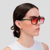 Gafas De Sol Alemania Verde x Rojo