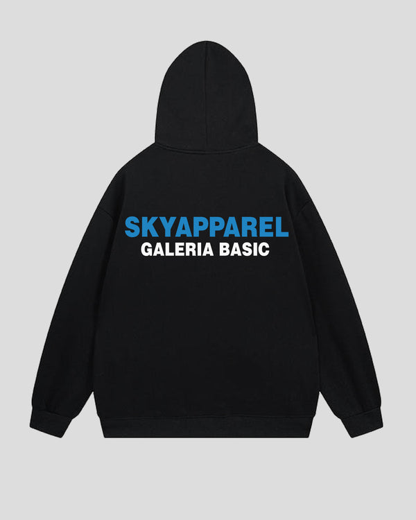 Galería Hoodie Basic - Negro