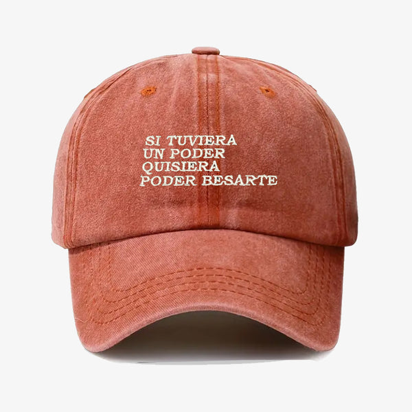 Gorra Prelavada Si Tuviera