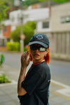 Gafas De Sol Janeiro x Negra plateado