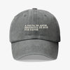 Gorra Prelavada A Falta De Amor
