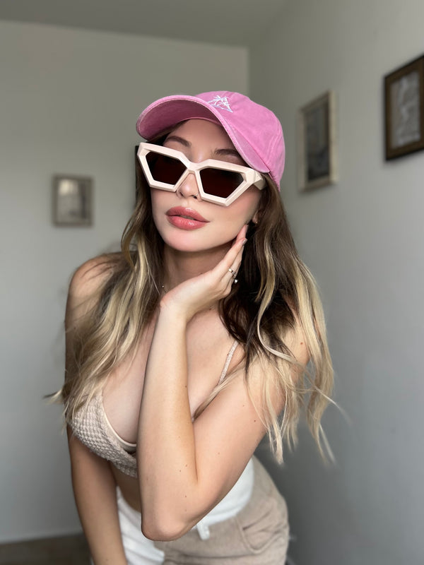 Gafas De Sol Singapur Beige x Cafe