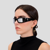 Gafas De Sol Janeiro x Negra plateado