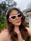 Gafas De Sol Singapur Beige x Cafe