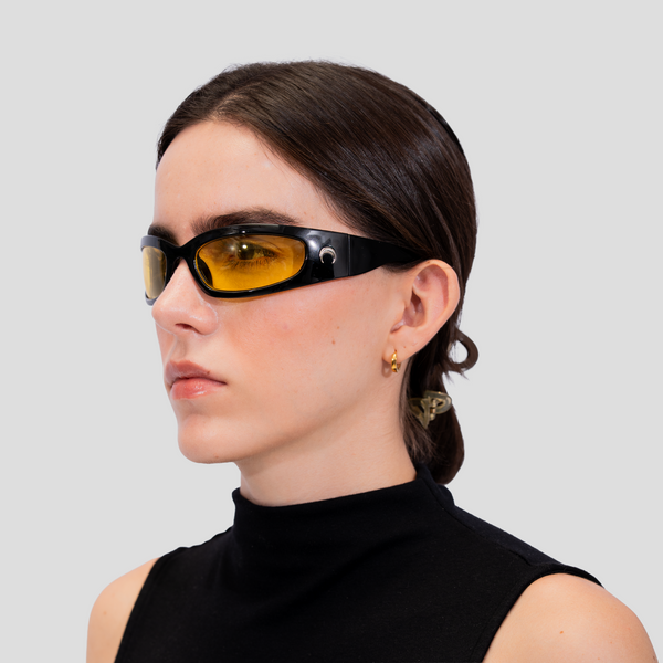 Gafas De Sol Janeiro x Negra amarilla