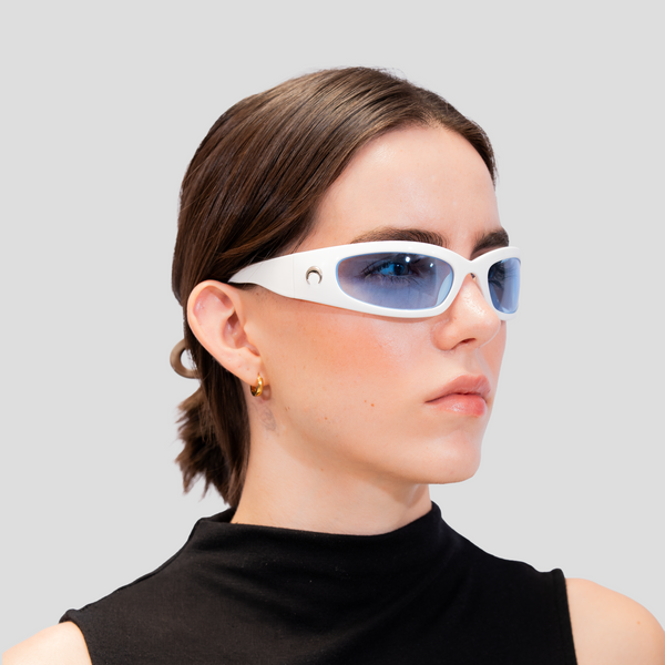 Gafas De Sol Janeiro x Blanca azul