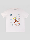 Camiseta Blanca Jorge curioso
