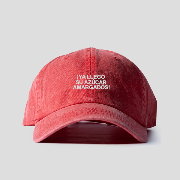 Gorra Prelavada Ya llego su azucar