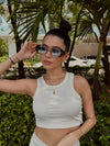Gafas De Sol Zurich azul x cafe trasparente