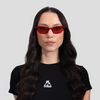 Gafas De Sol 90s LEMON ROJO TRANSPARENTE