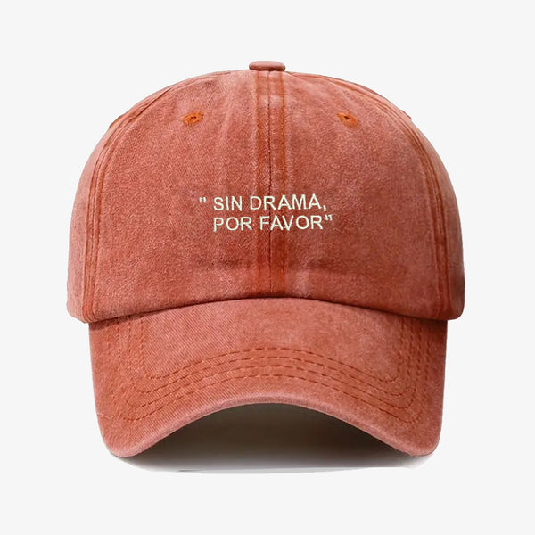 Gorra Prelavada Sin Drama