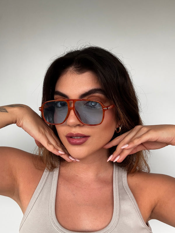 Gafas De Sol Moscow-Leopardo blue