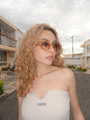 Gafas De Sol Nueva Orleans Rosado Oscuro