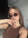 Gafas De Sol Dominican Dorada x Naranja