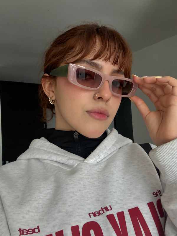 Gafas De Sol Sidney Rosado x Verde