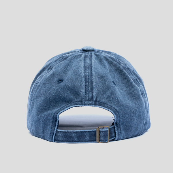 Gorra Prelavada Basica Azul Oscura