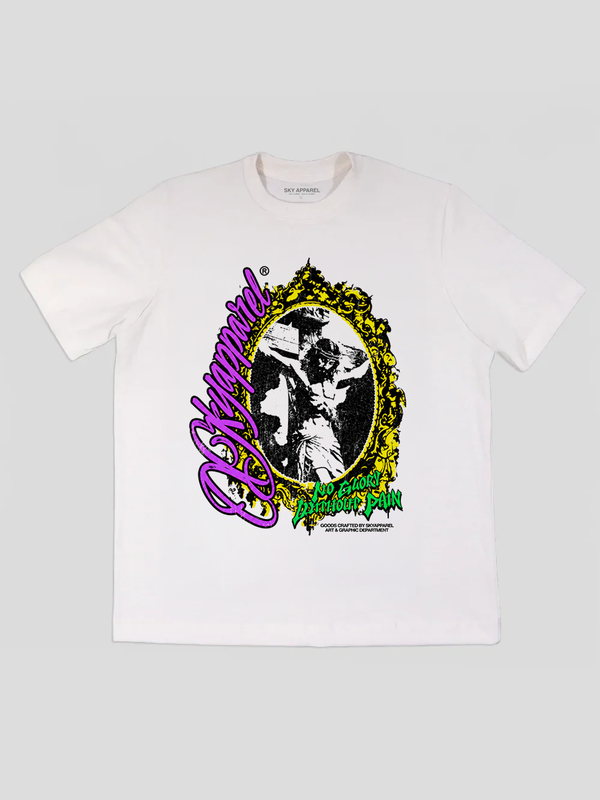 Camiseta Blanca No gaory Jesus