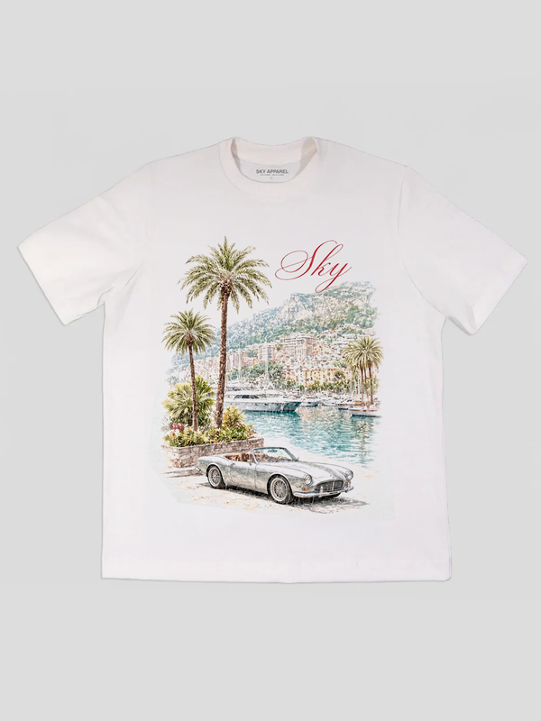 Camiseta Blanca CAR BEACH