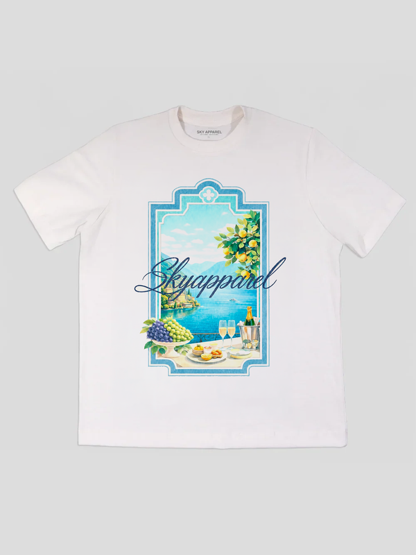 Camiseta Blanca Uvas
