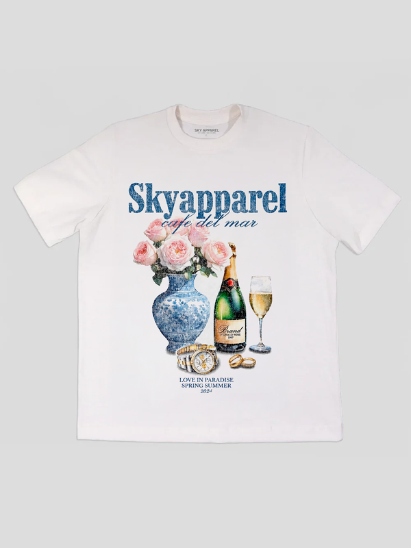 Camiseta Blanca Love in paradise