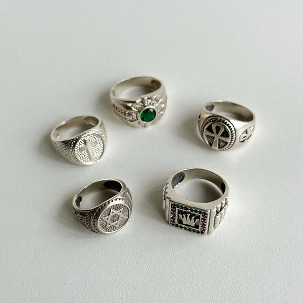 Anillo - Extrella de David
