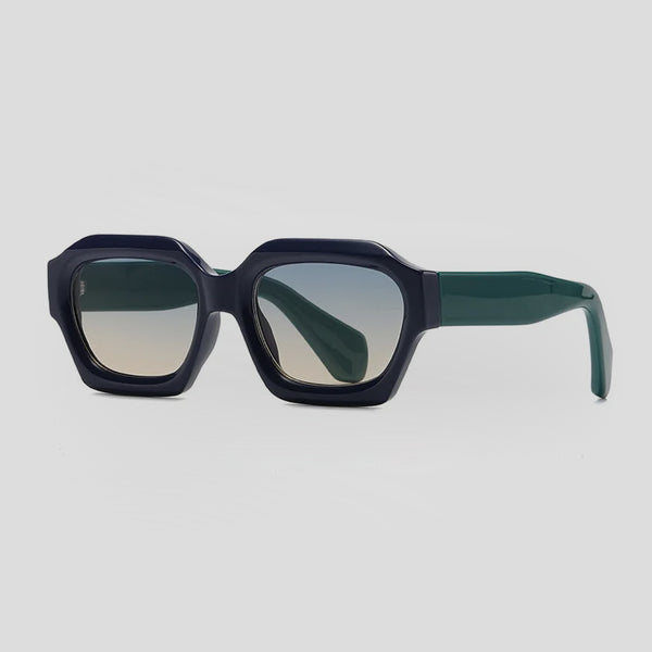 Gafas De Sol San Diego - Azul Oscuro x Verde