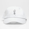 RosaFlame-Dad Hat , Blanca