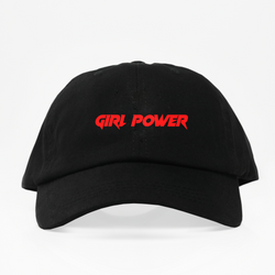 Girl Power Dad Hat - Negra