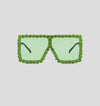 Gafas De Sol O V R S Z -Bling Verdes
